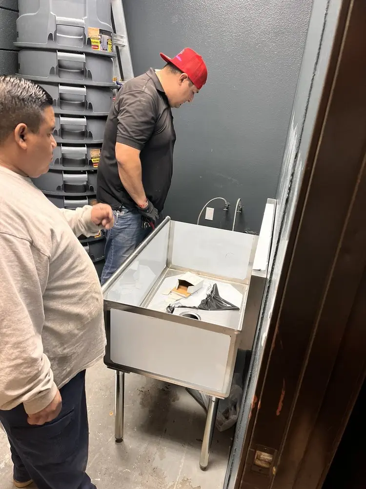 Commercial plumbing and sink installation in Downtown Jacksonville